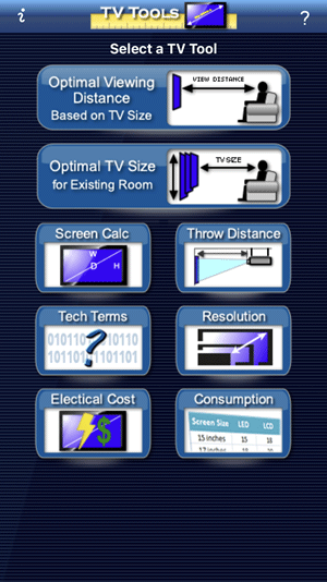 TV Home Theater Tools for iPhone and Android